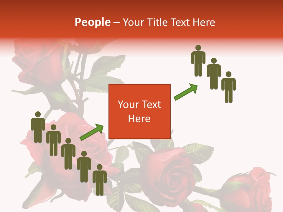 Summer Bunches Plant PowerPoint Template