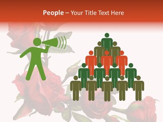 Summer Bunches Plant PowerPoint Template