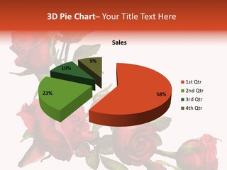 Summer Bunches Plant PowerPoint Template
