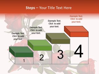 Summer Bunches Plant PowerPoint Template