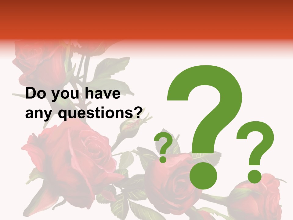 Summer Bunches Plant PowerPoint Template