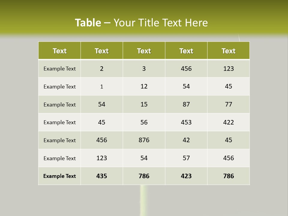 Pusteblume Wachsen Samen PowerPoint Template