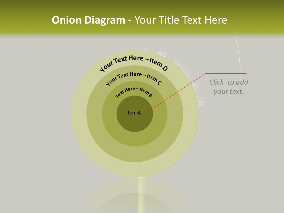 Pusteblume Wachsen Samen PowerPoint Template