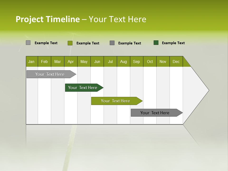 Pollenflug Pusteblume Sommer PowerPoint Template