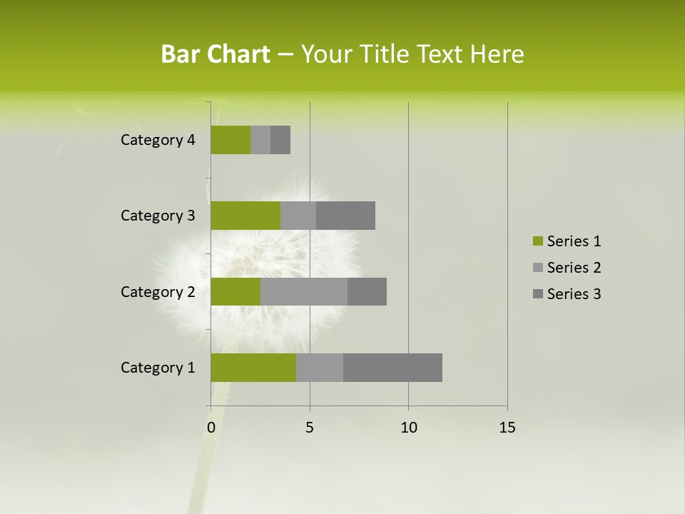 Pollenflug Pusteblume Sommer PowerPoint Template