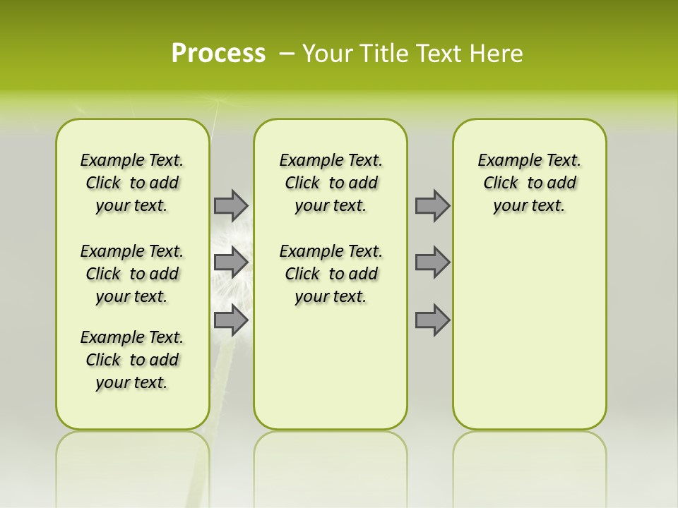 Pollenflug Pusteblume Sommer PowerPoint Template