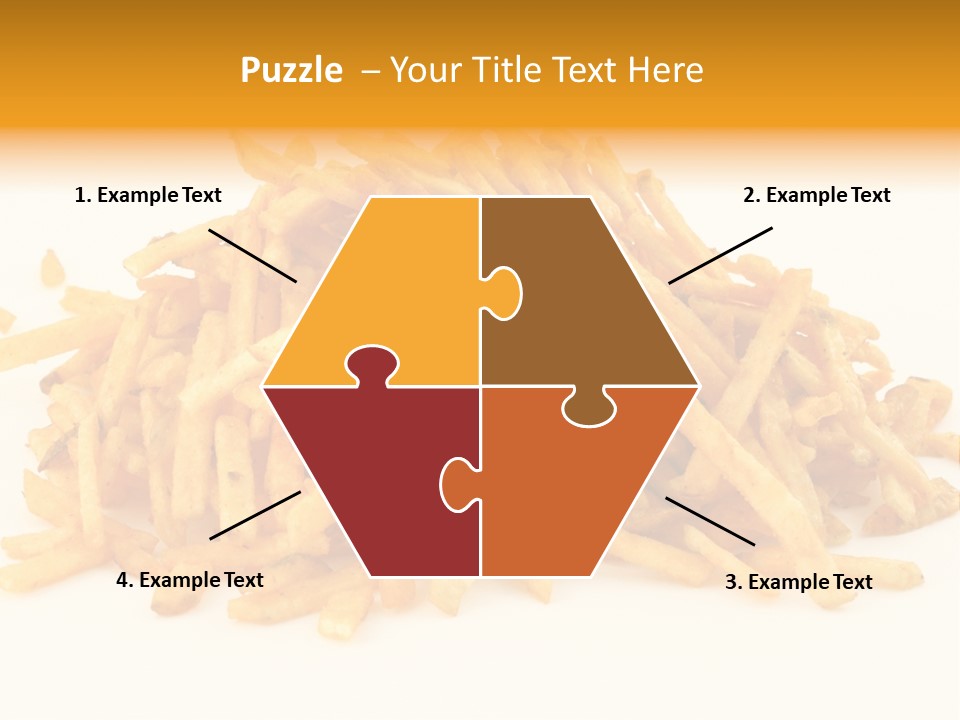 High Key Potato Bright PowerPoint Template