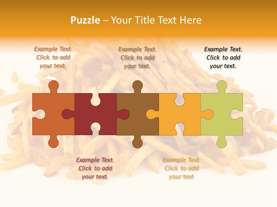 High Key Potato Bright PowerPoint Template