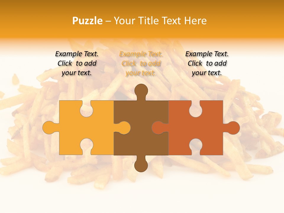 High Key Potato Bright PowerPoint Template