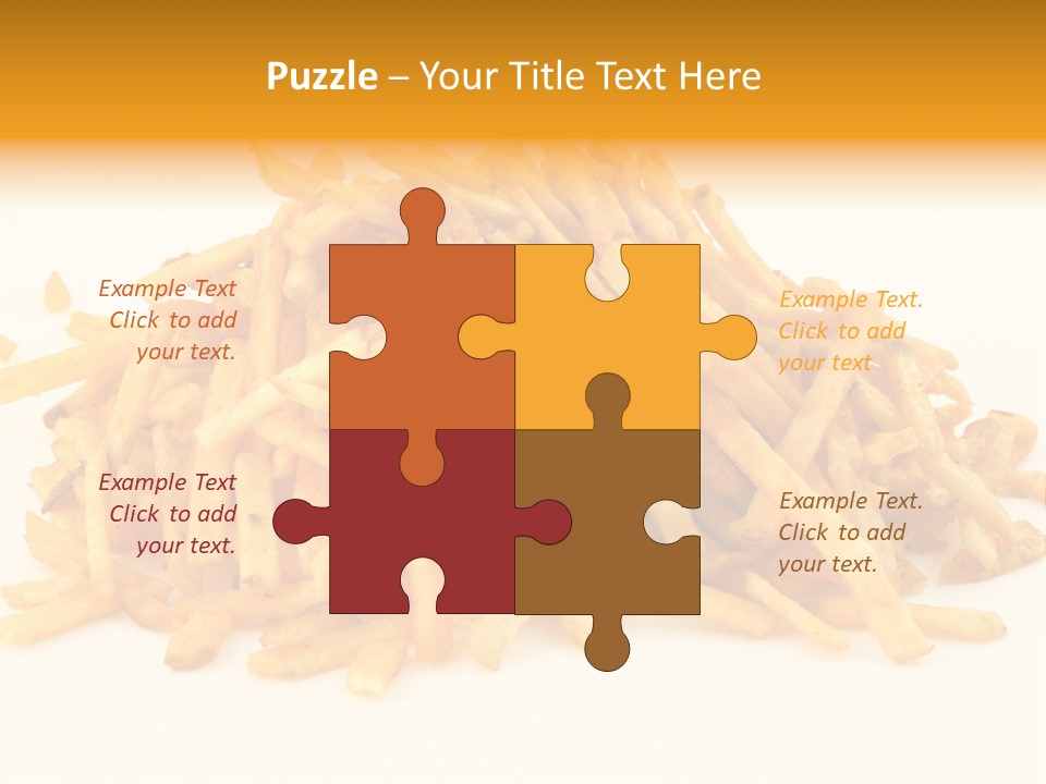 High Key Potato Bright PowerPoint Template