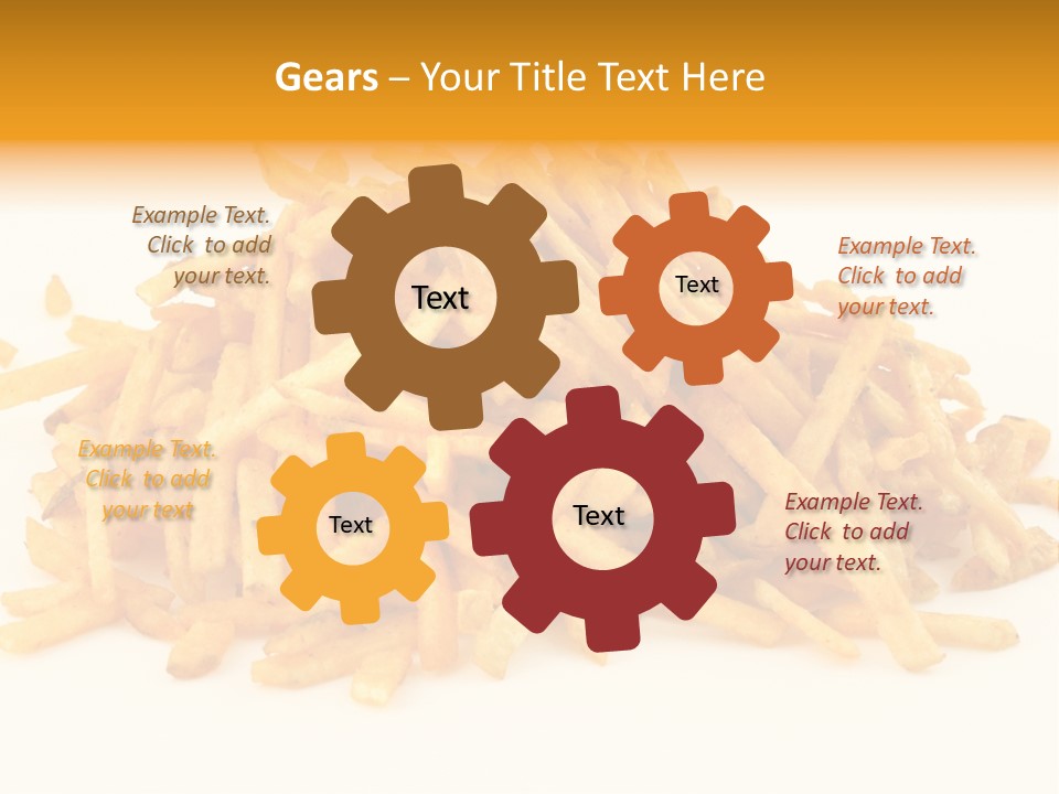 High Key Potato Bright PowerPoint Template