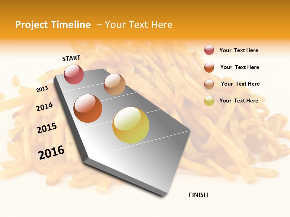 High Key Potato Bright PowerPoint Template