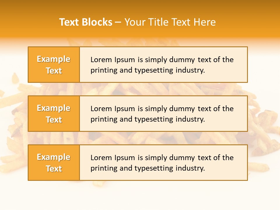 High Key Potato Bright PowerPoint Template