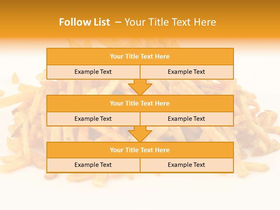High Key Potato Bright PowerPoint Template