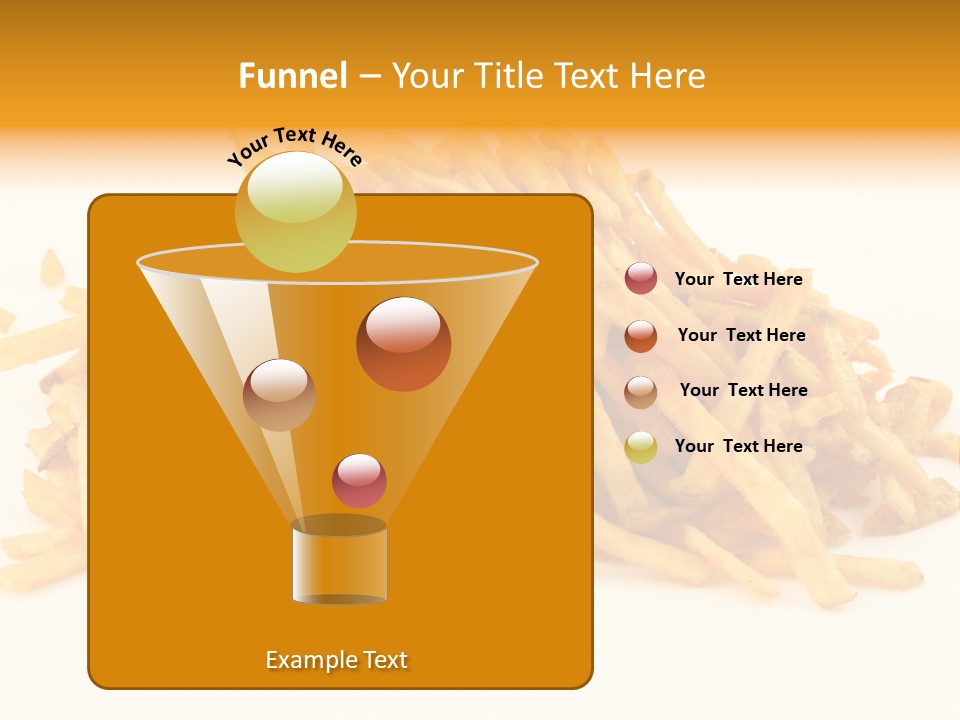 High Key Potato Bright PowerPoint Template