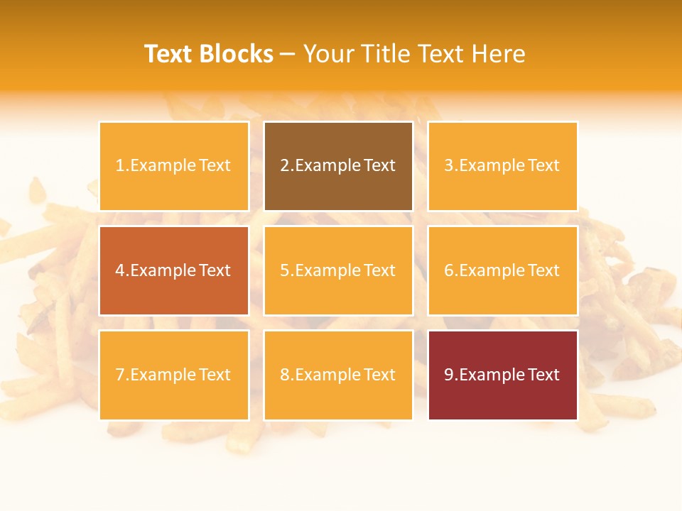 High Key Potato Bright PowerPoint Template