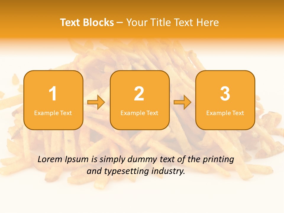 High Key Potato Bright PowerPoint Template