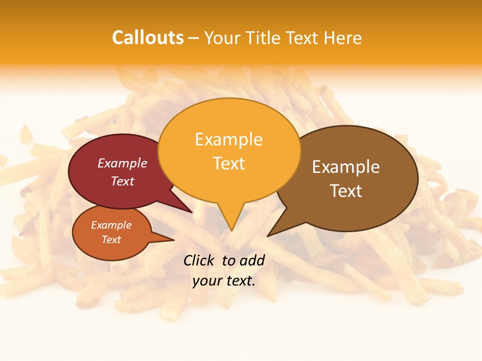 High Key Potato Bright PowerPoint Template