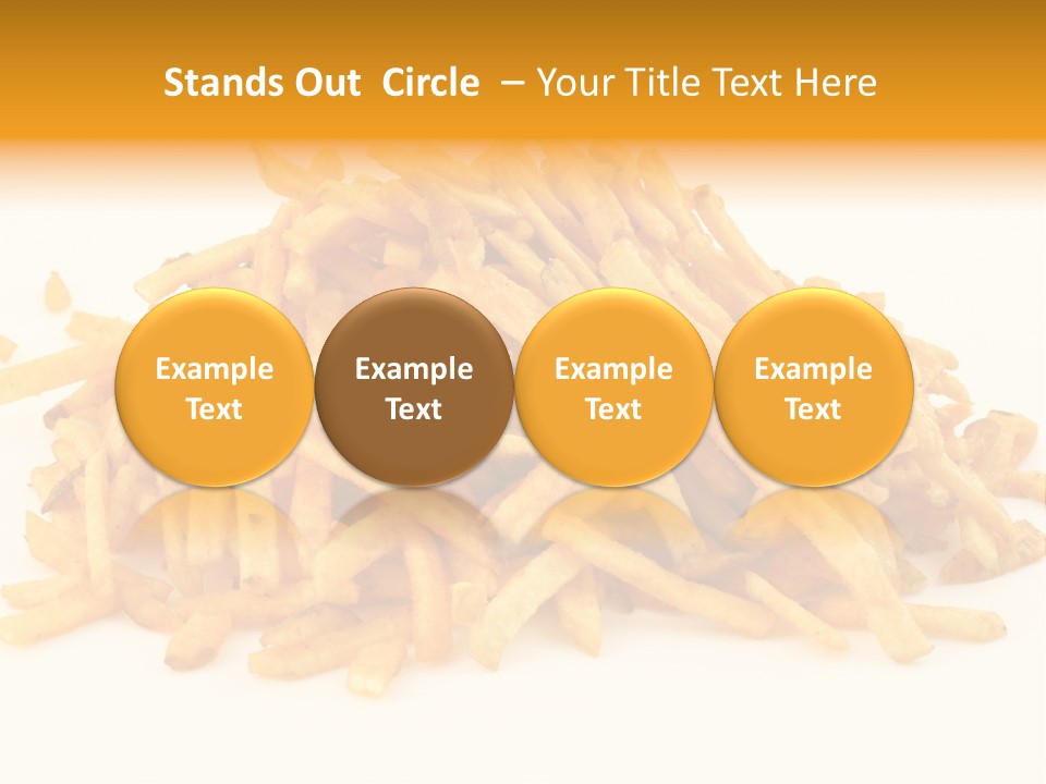 High Key Potato Bright PowerPoint Template