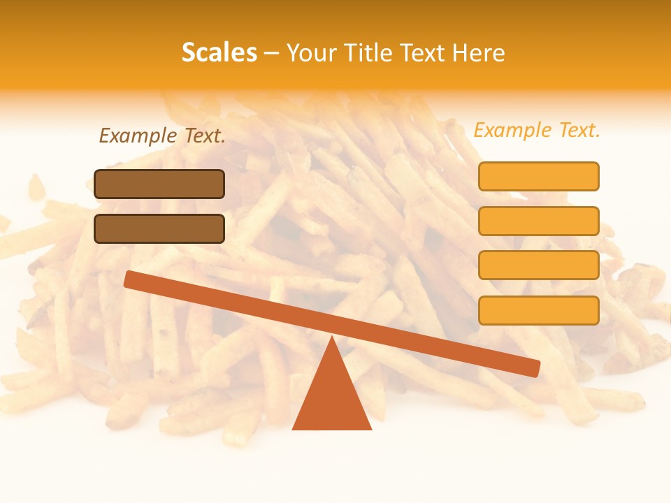 High Key Potato Bright PowerPoint Template