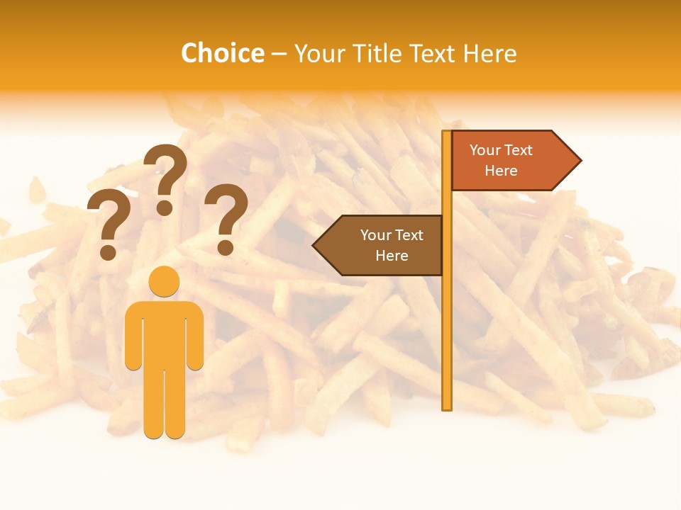 High Key Potato Bright PowerPoint Template