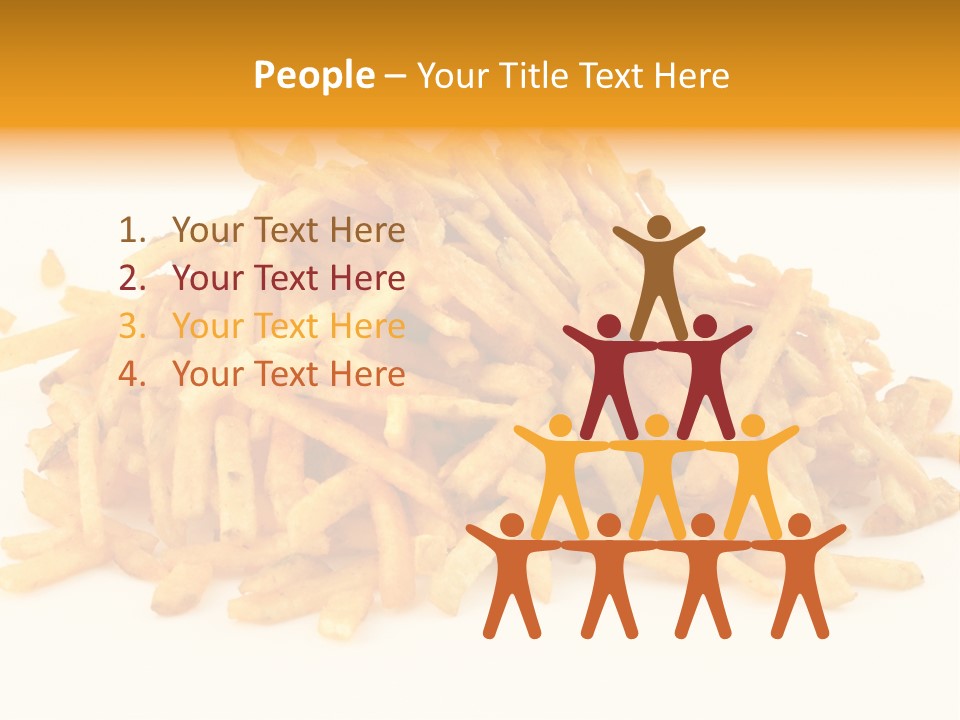 High Key Potato Bright PowerPoint Template