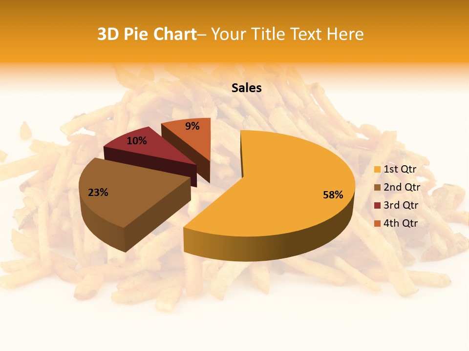 High Key Potato Bright PowerPoint Template