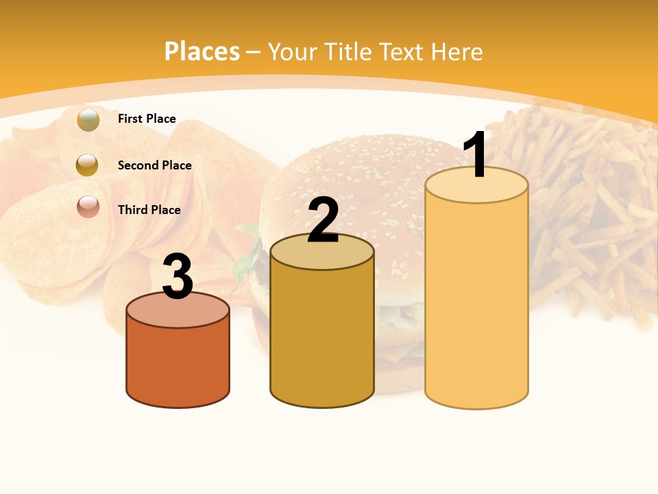 Heap Fry Many PowerPoint Template