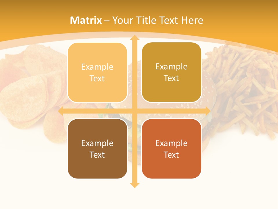 Heap Fry Many PowerPoint Template