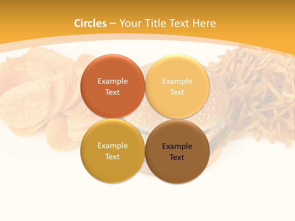 Heap Fry Many PowerPoint Template