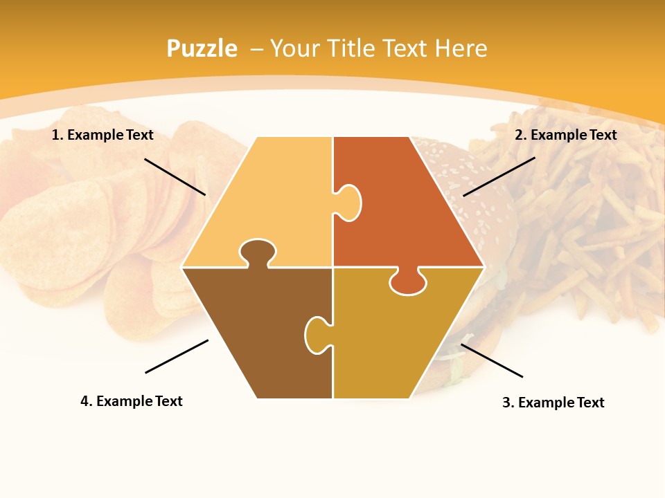 Heap Fry Many PowerPoint Template