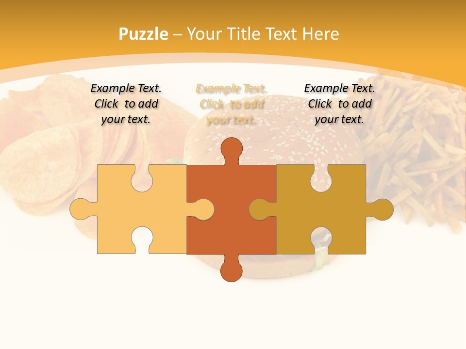 Heap Fry Many PowerPoint Template