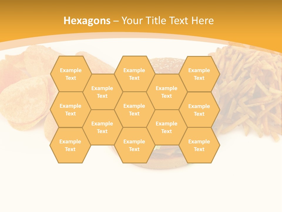 Heap Fry Many PowerPoint Template