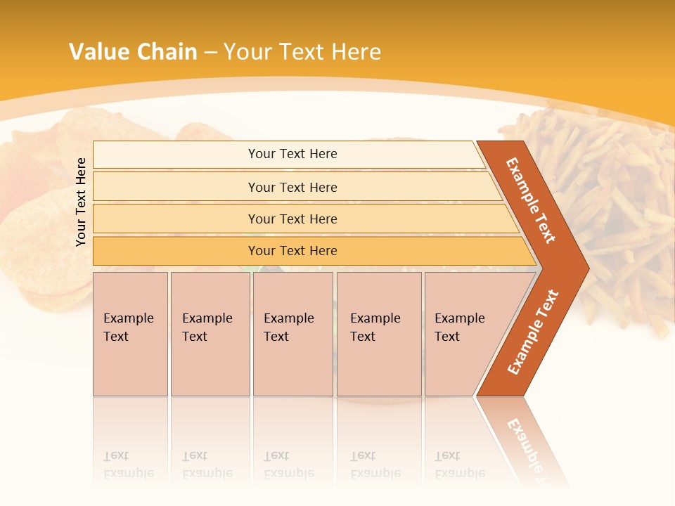 Heap Fry Many PowerPoint Template