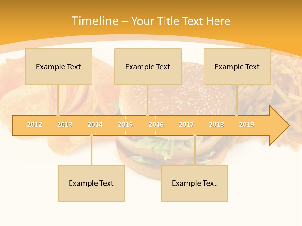 Heap Fry Many PowerPoint Template