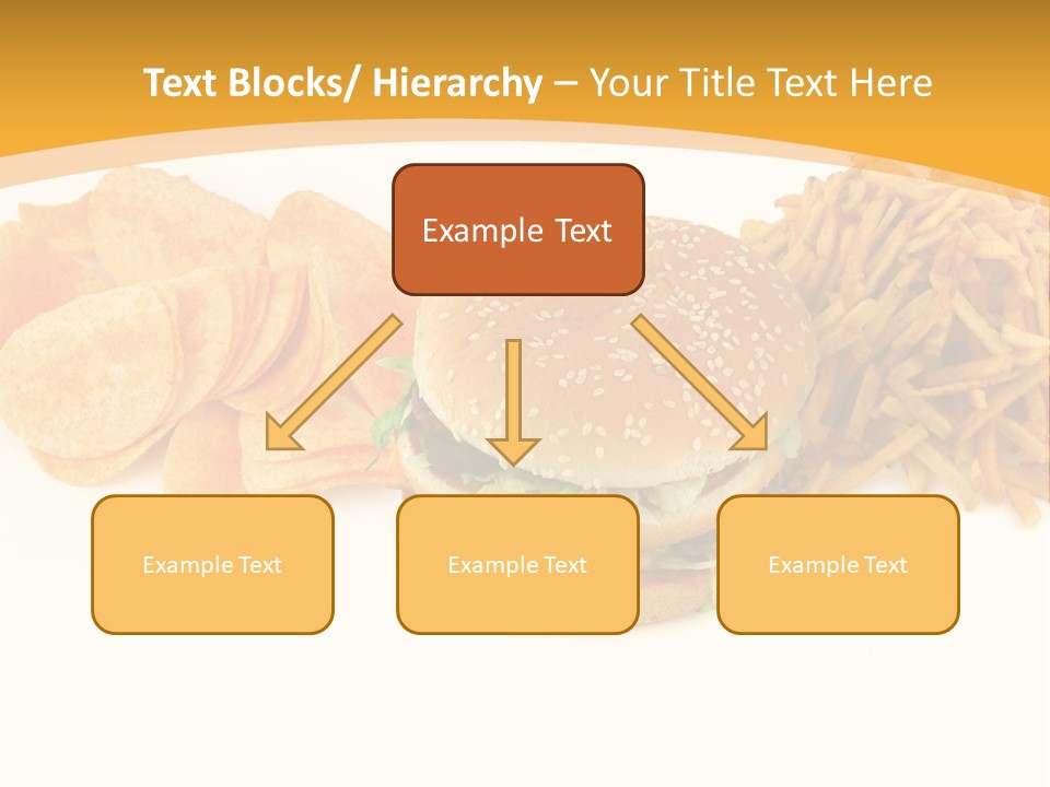 Heap Fry Many PowerPoint Template