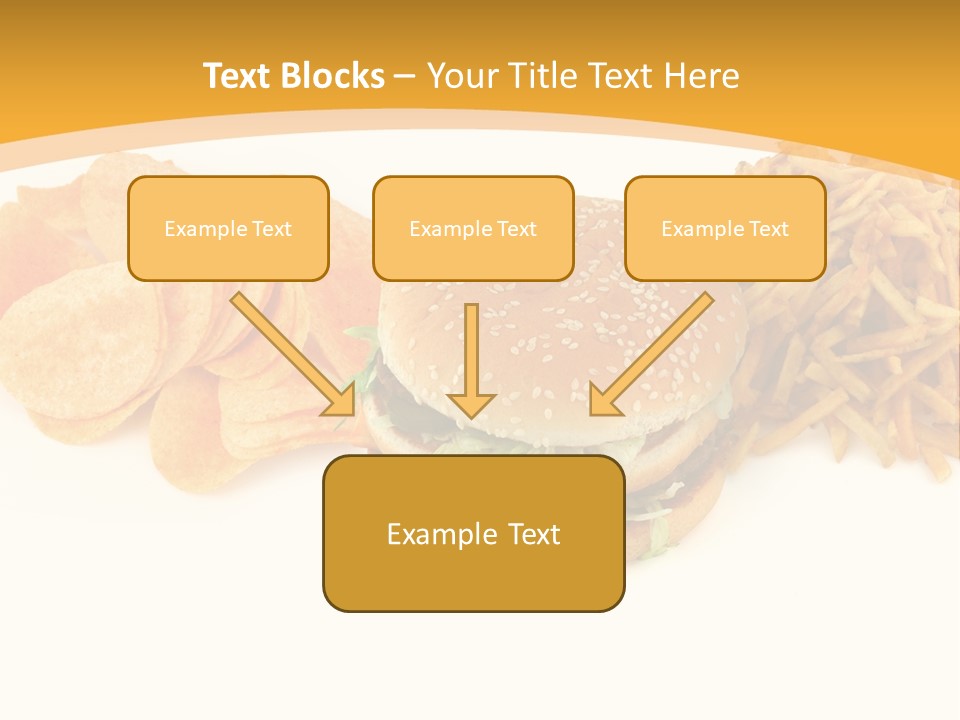 Heap Fry Many PowerPoint Template