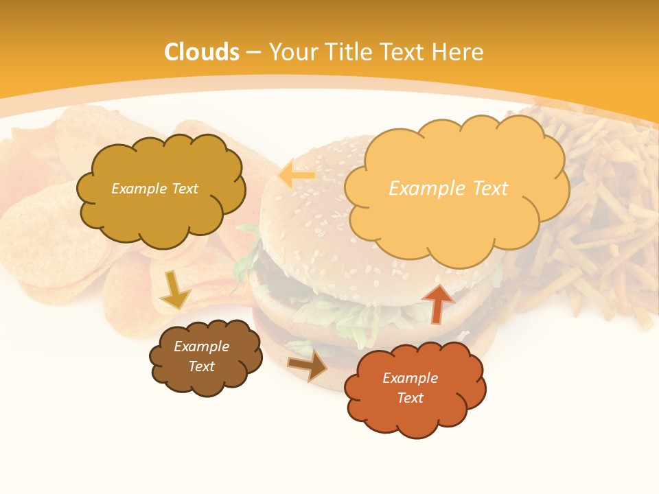 Heap Fry Many PowerPoint Template