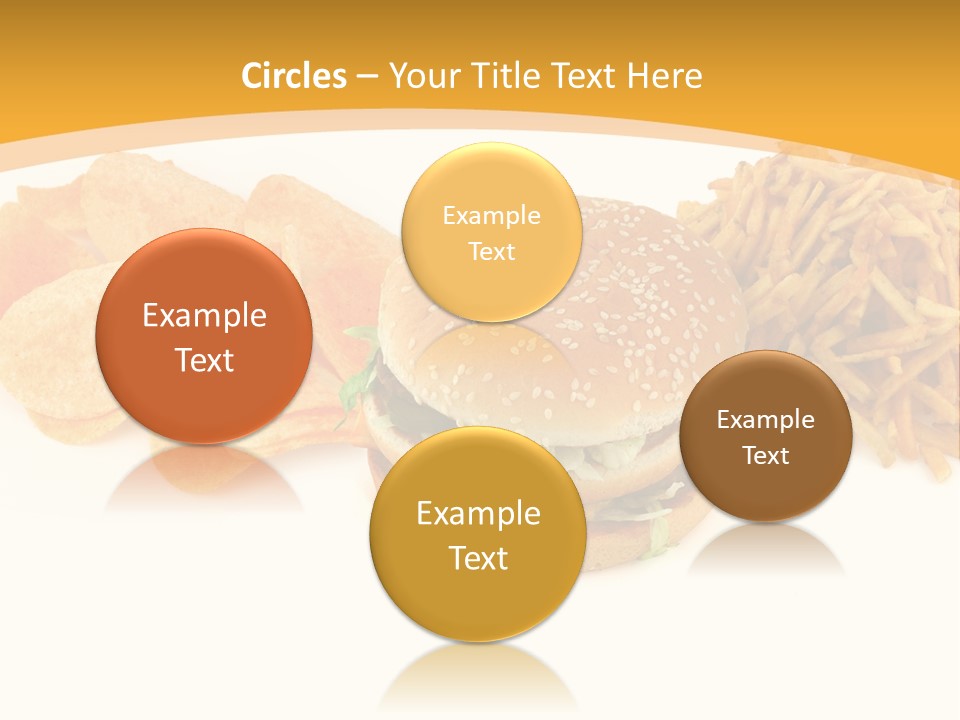 Heap Fry Many PowerPoint Template