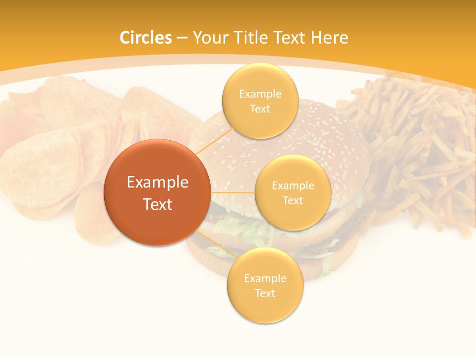 Heap Fry Many PowerPoint Template