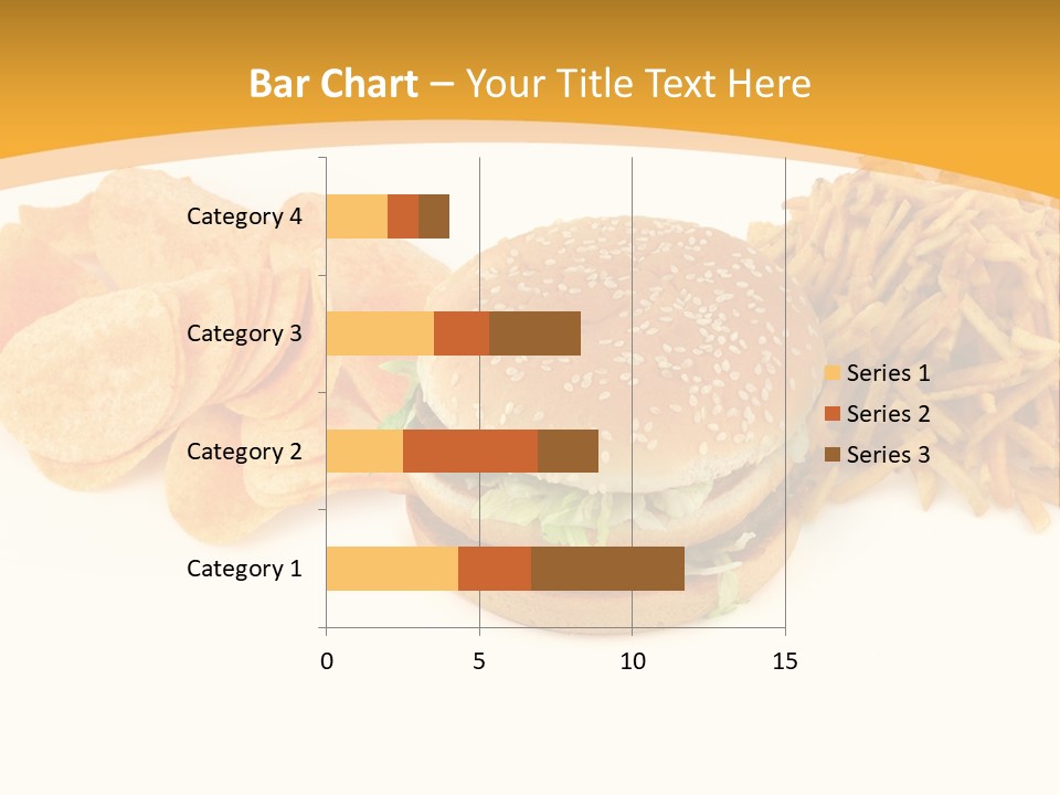 Heap Fry Many PowerPoint Template
