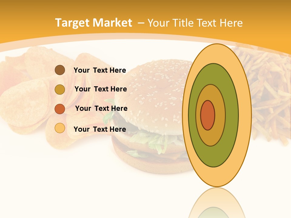 Heap Fry Many PowerPoint Template