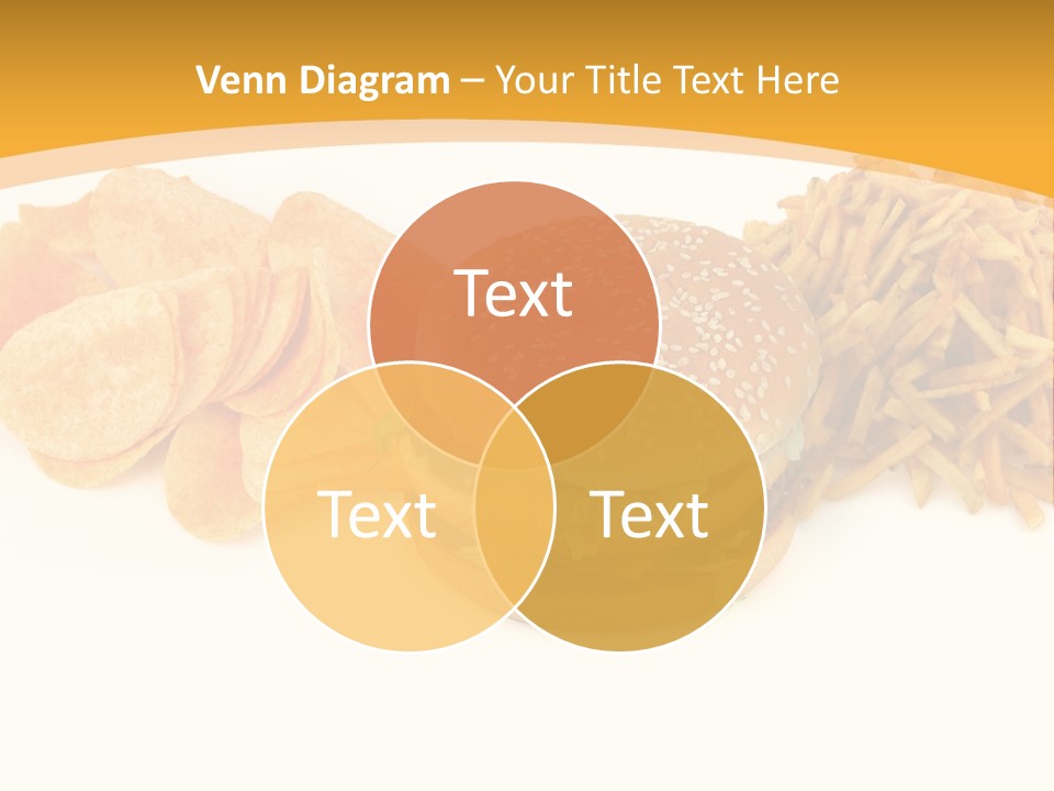 Heap Fry Many PowerPoint Template