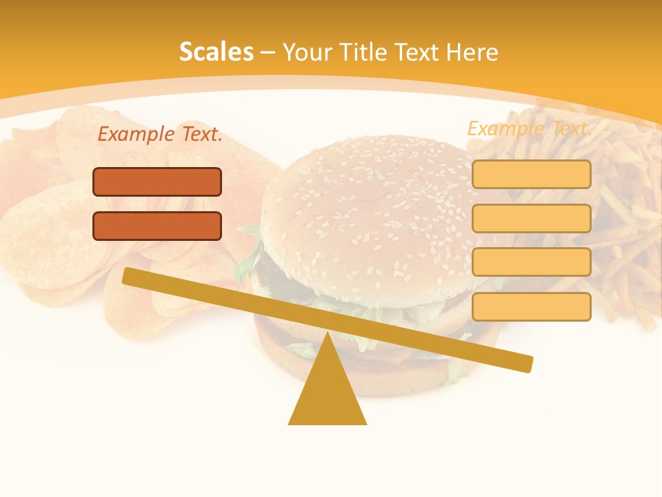 Heap Fry Many PowerPoint Template
