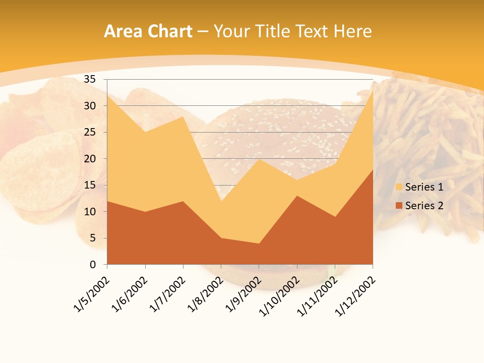 Heap Fry Many PowerPoint Template