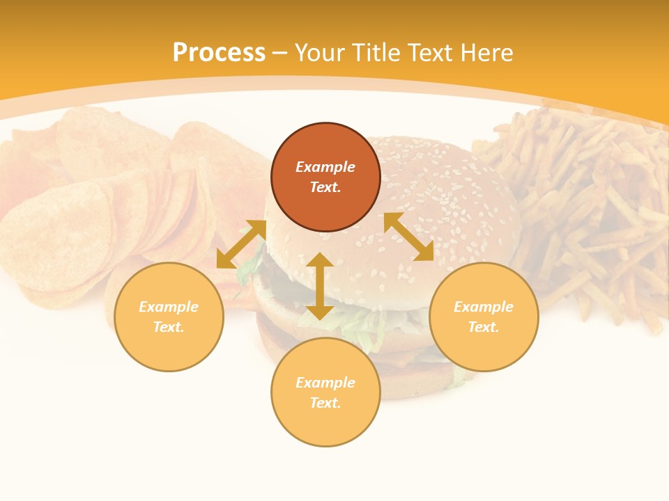 Heap Fry Many PowerPoint Template