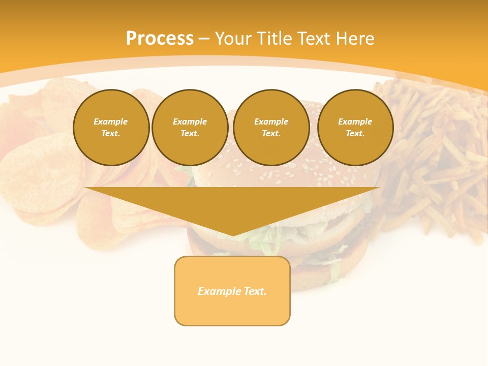 Heap Fry Many PowerPoint Template