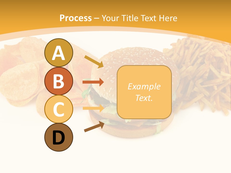 Heap Fry Many PowerPoint Template