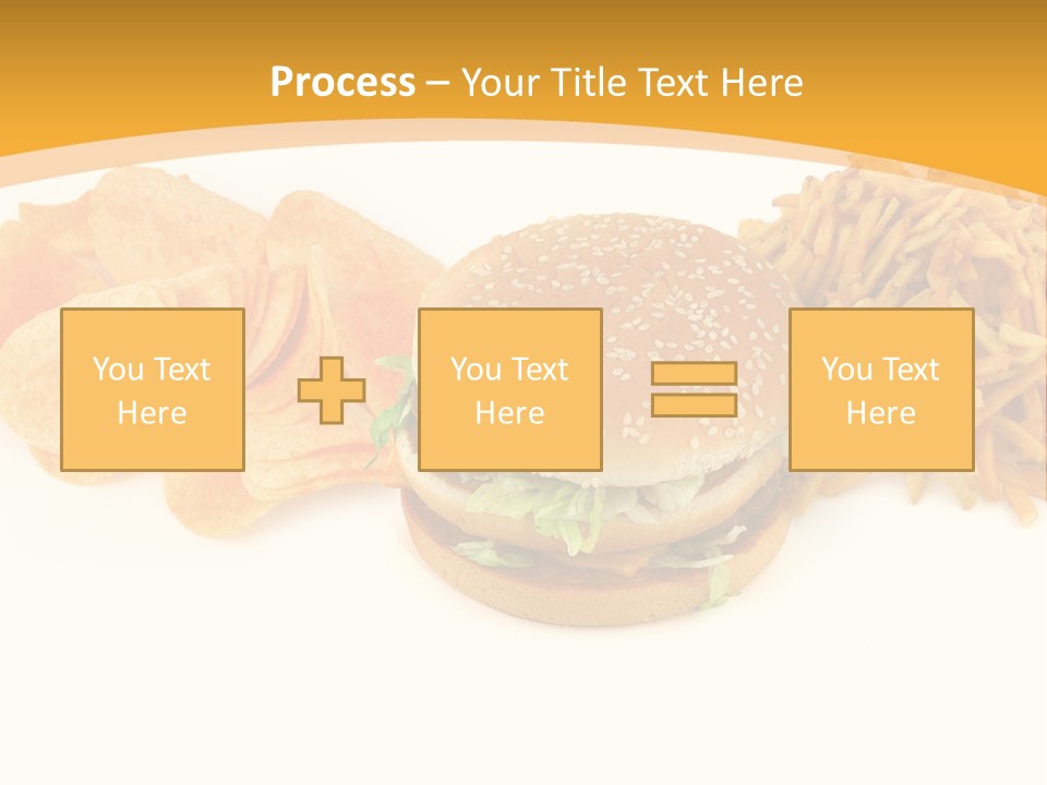 Heap Fry Many PowerPoint Template