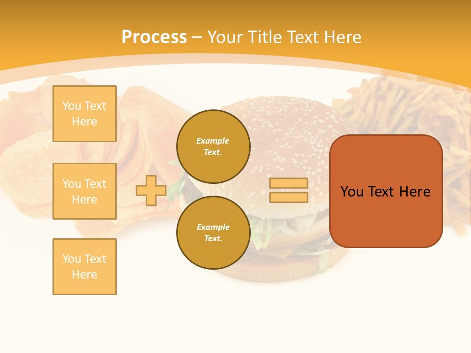 Heap Fry Many PowerPoint Template